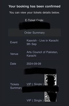 kaavish concert tickets