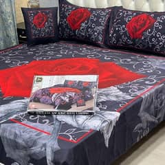 •  Fabric: Crystal Cotton
•  Pattern: Printed
•  Bed Size: Double Bed