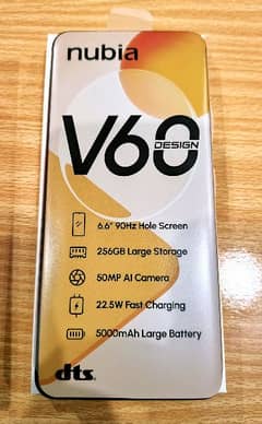 ZTE Nubia V60 New 15 Days Used Only