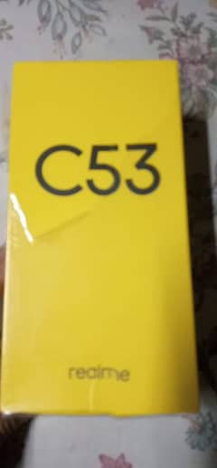 REALME C53 6+6=12gbram 128storage 11month warranty brand new condition