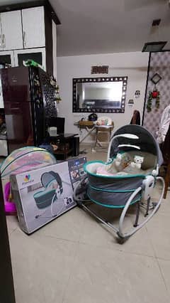 Mastela 5 in 1 Baby Rocker & Bassinet