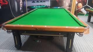 Snooker Club for sale in cheap price Steel cusion Table 2 inch Marble