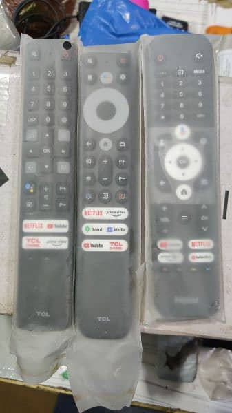 TCL and Haier Original voice Smart LED remote control 0