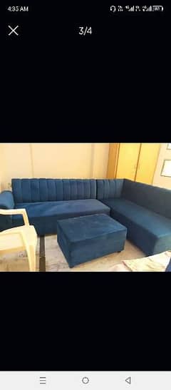 L Shape 7 seater sofa