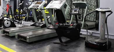 3 Treadmills (AC) 1.6 lac each + Leg Extension (35k) + Massager (18k)