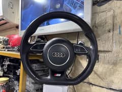 Audi A6 RS sport steering wheel available original