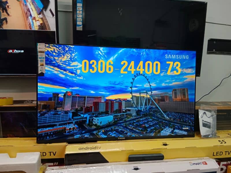 55" inch SMART LED TV 65" 75" 85" NEW MODEL BEZELESS VOICE CONTROL 3