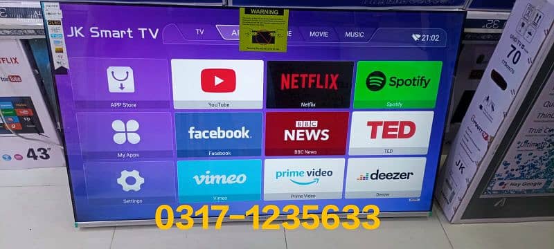 65" 75" 85" Led Tv Smart / Android New latest model UHD 4k Bezeless 6