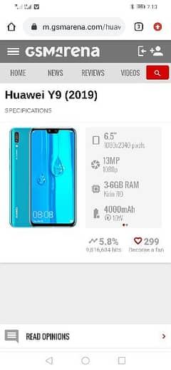 Huawei y9 2019