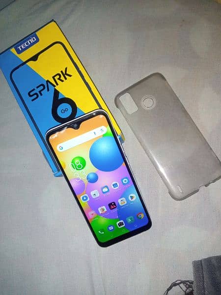 Tecno Spark 6 Go 4/64 with Box 7