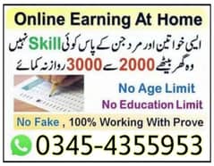 Online job available, Typing/Assignment/Data Entry/Ad posting etc
