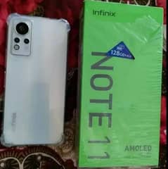 Infinix note11 storage 4/128