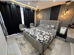 1 Bedroom VIP Full furnish flat per day available in Bahria town Lahore