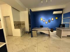 Fully Furnished Office On 1st Floor AL Hafeez Executive With Massive Price Decrease For Few Months