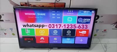 Smart Led Tv 32" inch UHD Android led tv new model CVT CARD