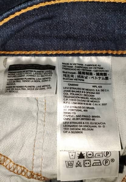 Levis 511 100% original & authentic imported jeans 5