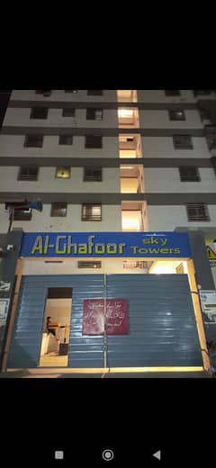 SECTOR 11/A BEAUTIFUL ONE BED LOUNGE FOURTH FLOOR AL GHAFOOR SKY TOWER NORTH KARACHI