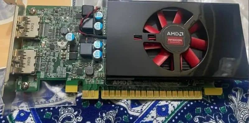 amd r7 450 4gb ddr5 128 bit 12dx high profile gaming booster card 0