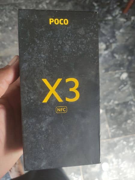 Poco x3 nfc  PTA approved with boks 10 by 9 PRS 19000  03044787772 8