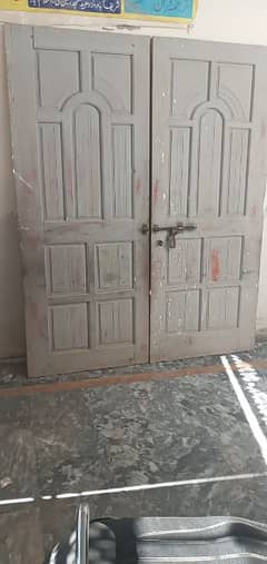 solad wooden door