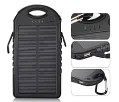 5000mAh solar power bank 0