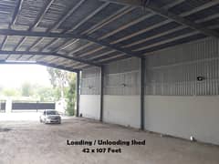 100x300 Warehouse For Rent (Industrial Area Model Town Humak)