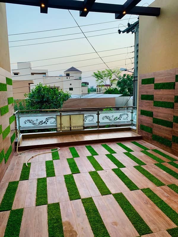 10 Marla Brand new Dubble storey House available for sale in Uet society college Road Lahore 12