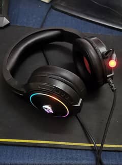 Redragon H270 Mento RGB Gaming Headset with Microphone, Wired.