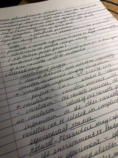 Hand writting assignment