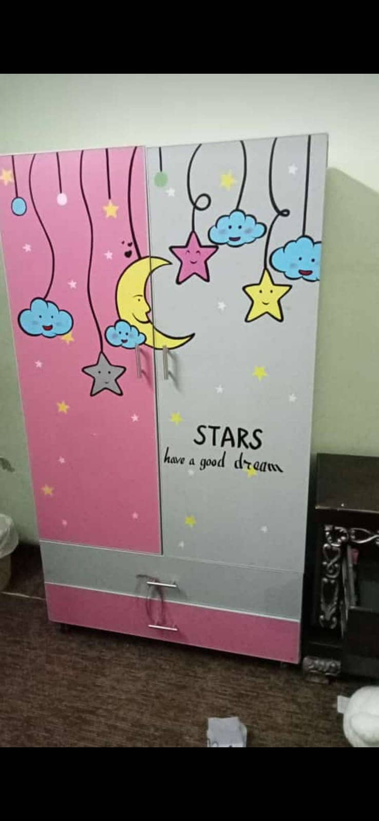 Baby Almaari / Kids Wardrobes / Baby Furniture / kids Cuberd 3 by 5 8