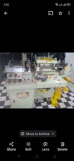 automatic die cutting machine