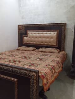 double bed with mattress 0