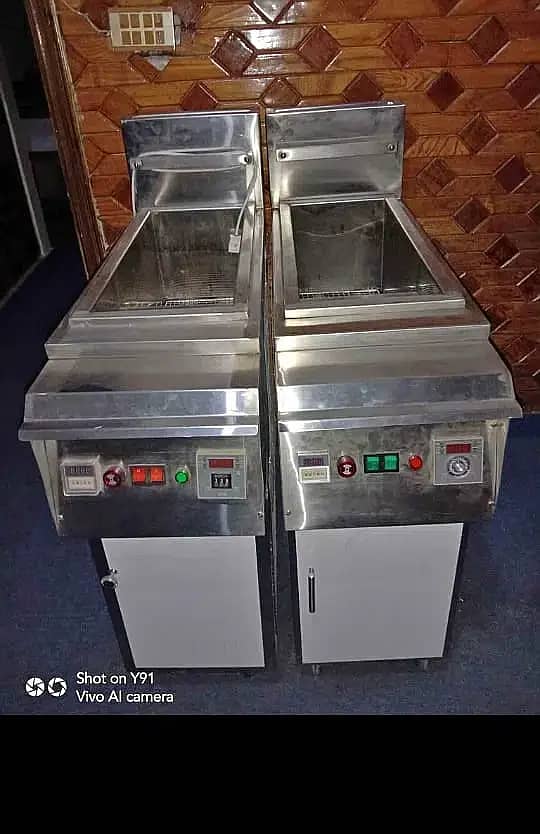 shawarma counter, burger counter, 6 foot ,hot plate 7