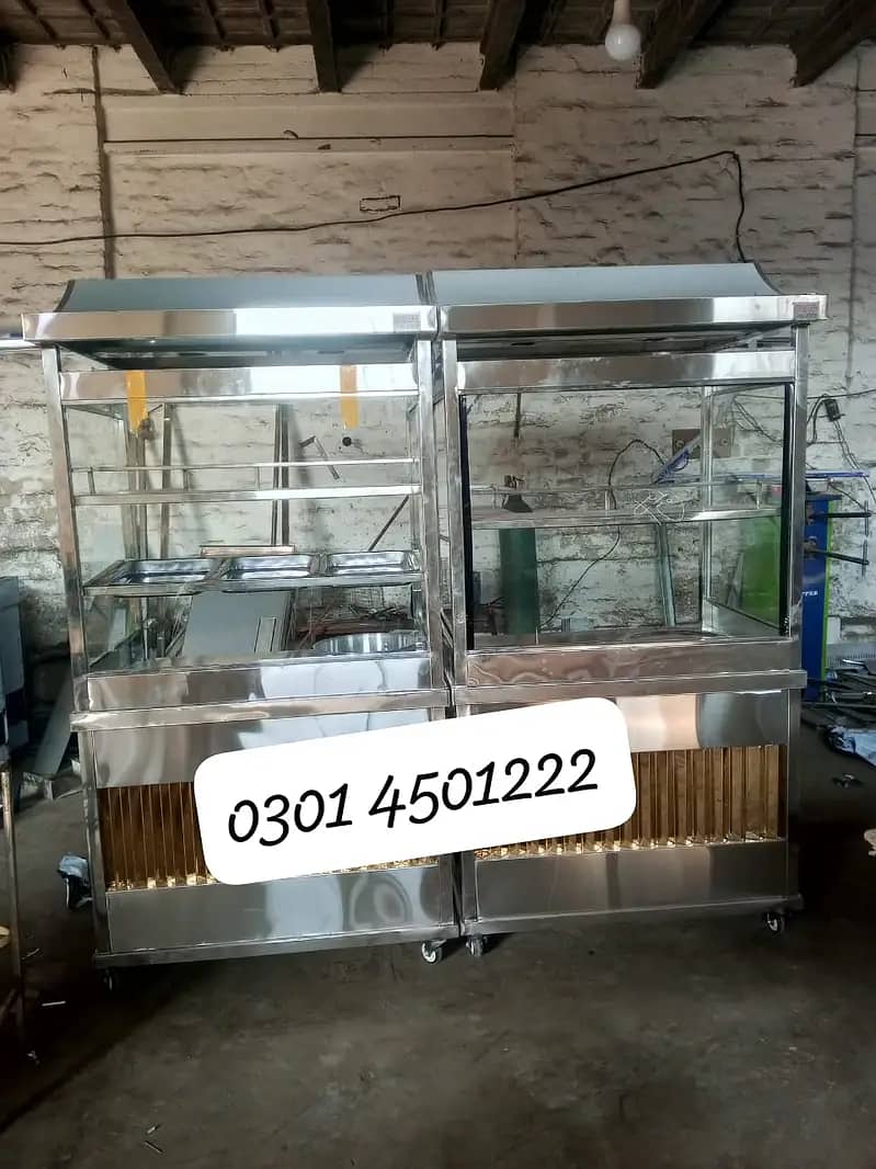 shawarma counter, burger counter, bbq counter, grill Hot plate 2