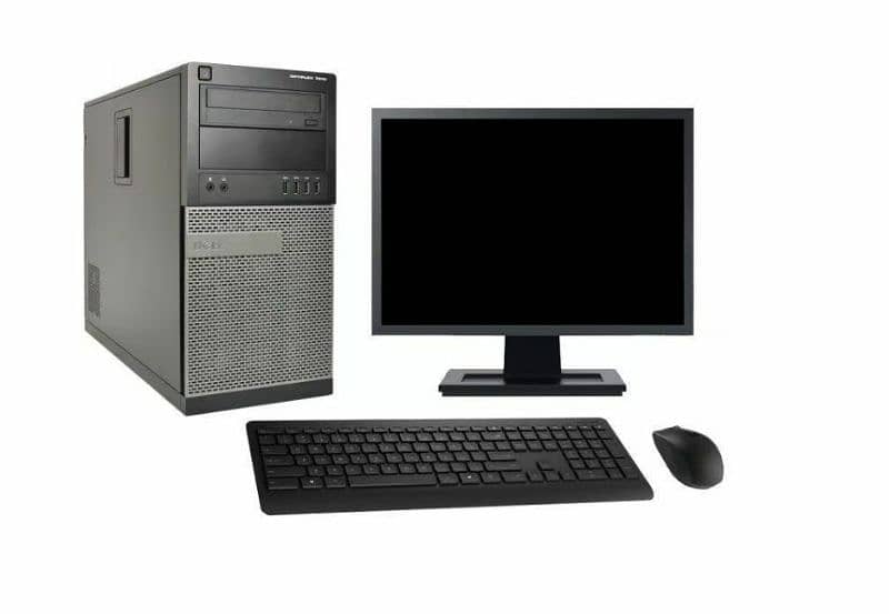 Dell Optiplex 7010 i3 5th Generation Tower With Keyboard, Mouse, LCD 1