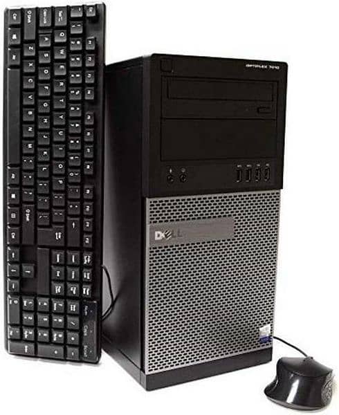 Dell Optiplex 7010 i3 5th Generation Tower With Keyboard, Mouse, LCD 4