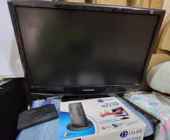 Samsung 23" HD Lcd Monitor with Digital TV Box