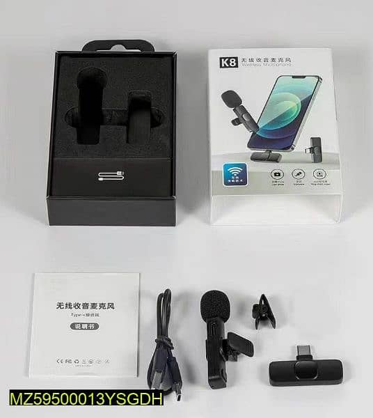 K8 wireless mic 3