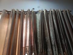 4 pieces velvet curtains for extra large window