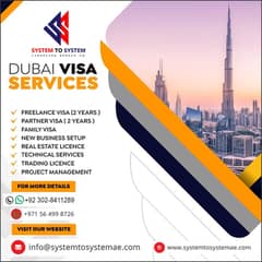 Dubai Partner Visa - UAE Freelance visa - Dubai Work Visa in Lahore 0