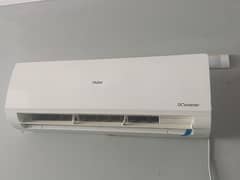 1.5 Ton DC Inverter Haier Rarely Used Almost New 0