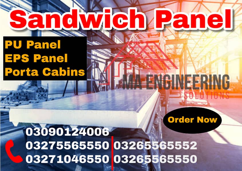 EPS Sandwich Panel & PU sandwich panel 2