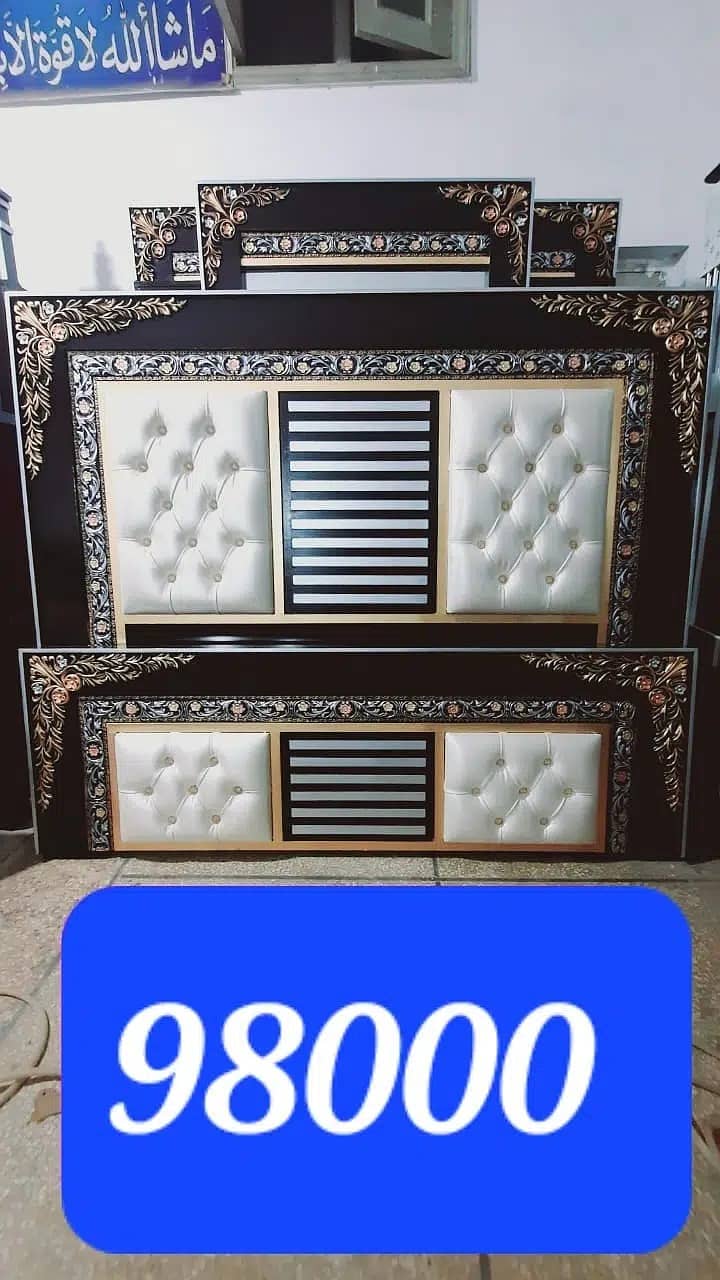 Furniture/Bed set/Bridal Bed/Bed Wordrobe/Side table/Dressing Table 12