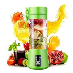 6 Blades Portable Blender rechargable 380ml capacity