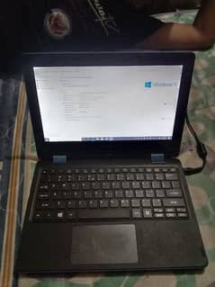 accer laptop 4 gb 320 gb Celeron processor touch and type