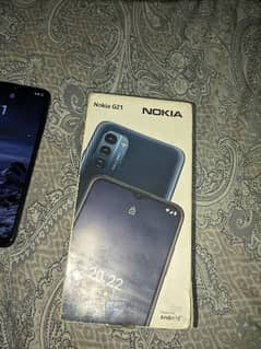 Nokia G21 with box