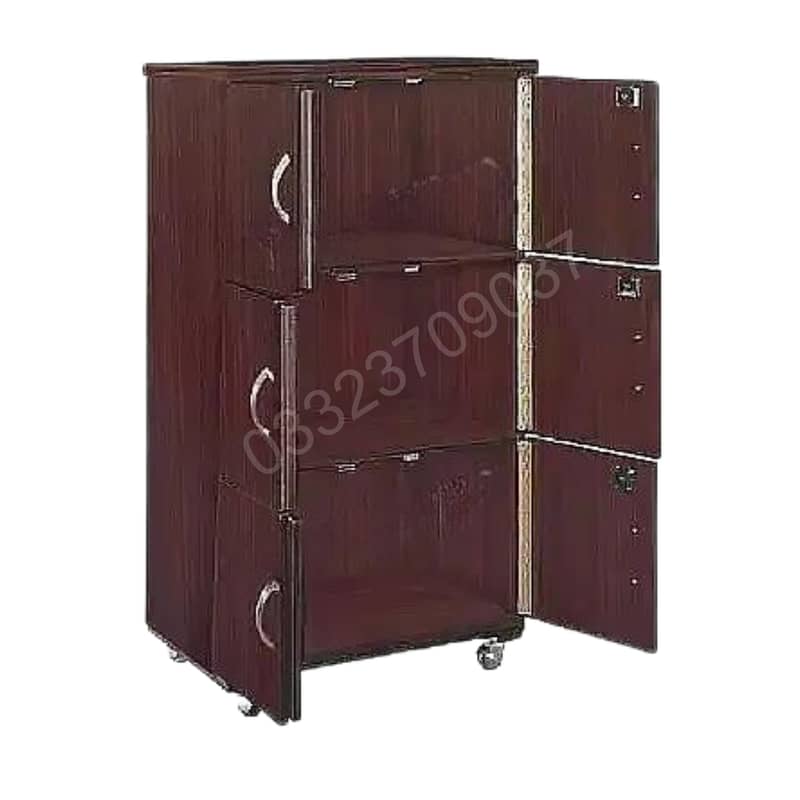 Wooden 4x2 feet 6 door kitchen cabinet, Cupboard, wardrobe 0