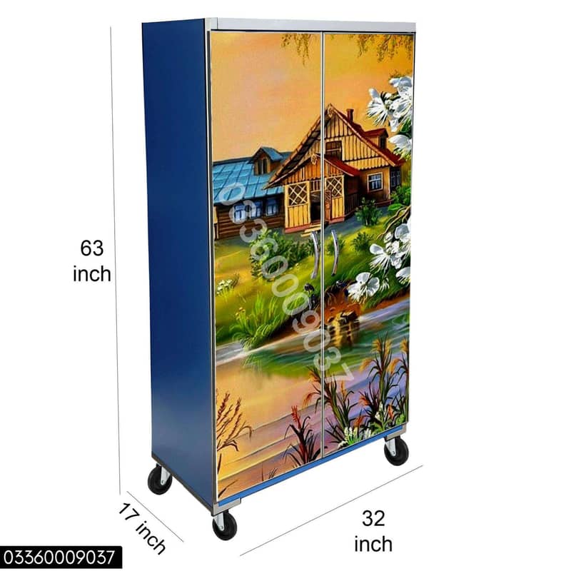 5x3 feet Carton Theme cupboards in different Designs 11