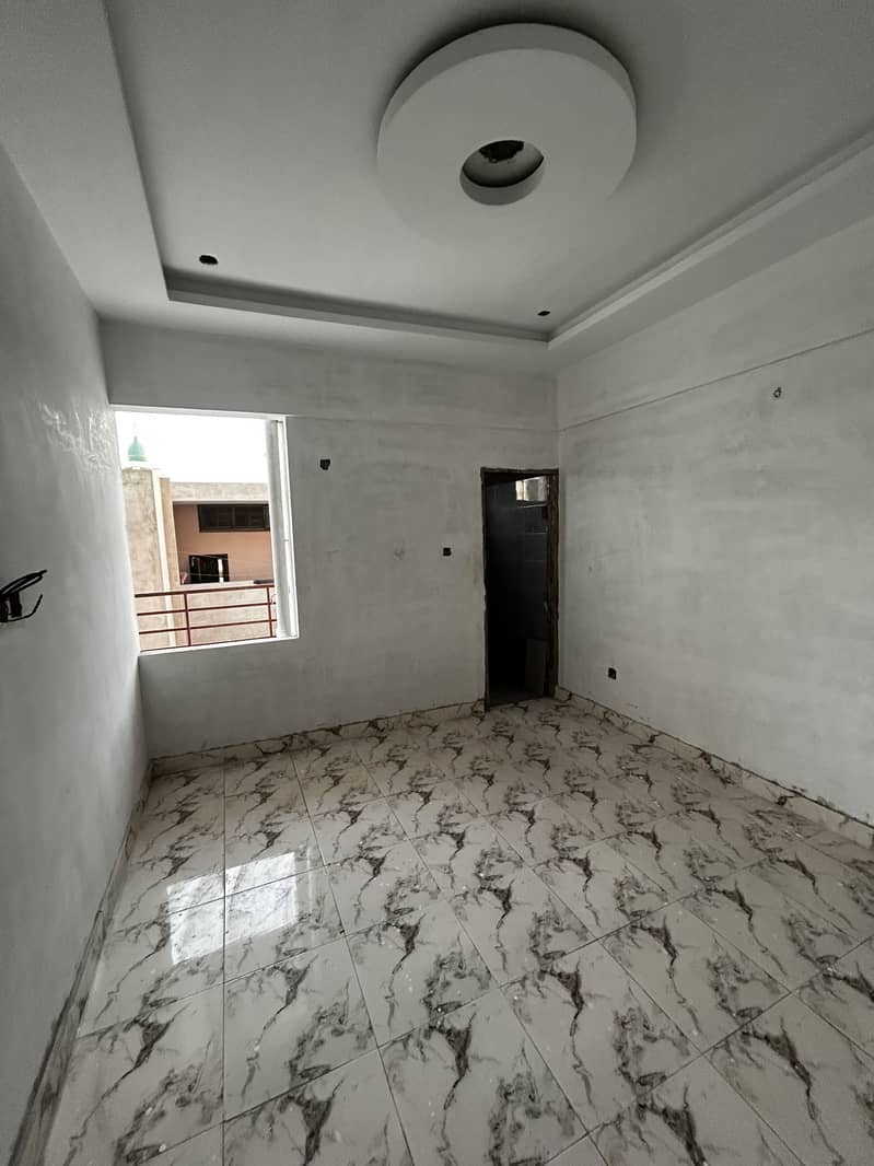 2 Bed Lounge West Open Flat For Sale In Karachi University Employees CHS 1