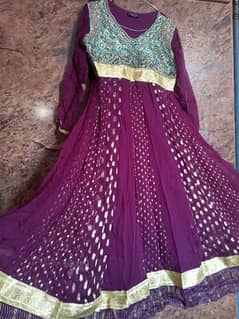 Beautiful Frock with Hand made Body